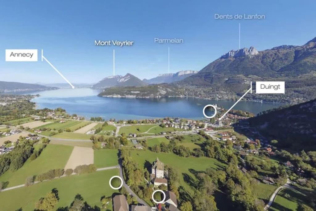 Duplex A 120 M Du Lac D'Annecy Duingt Ngoại thất bức ảnh